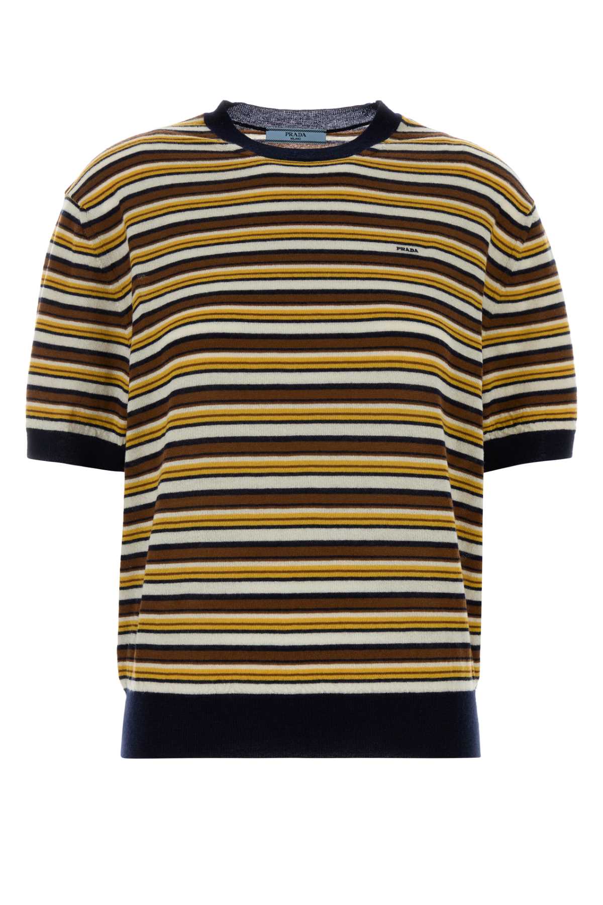 Striped Cashmere Sweater — Multicolor