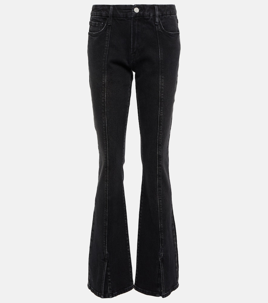 High-rise skinny jeans