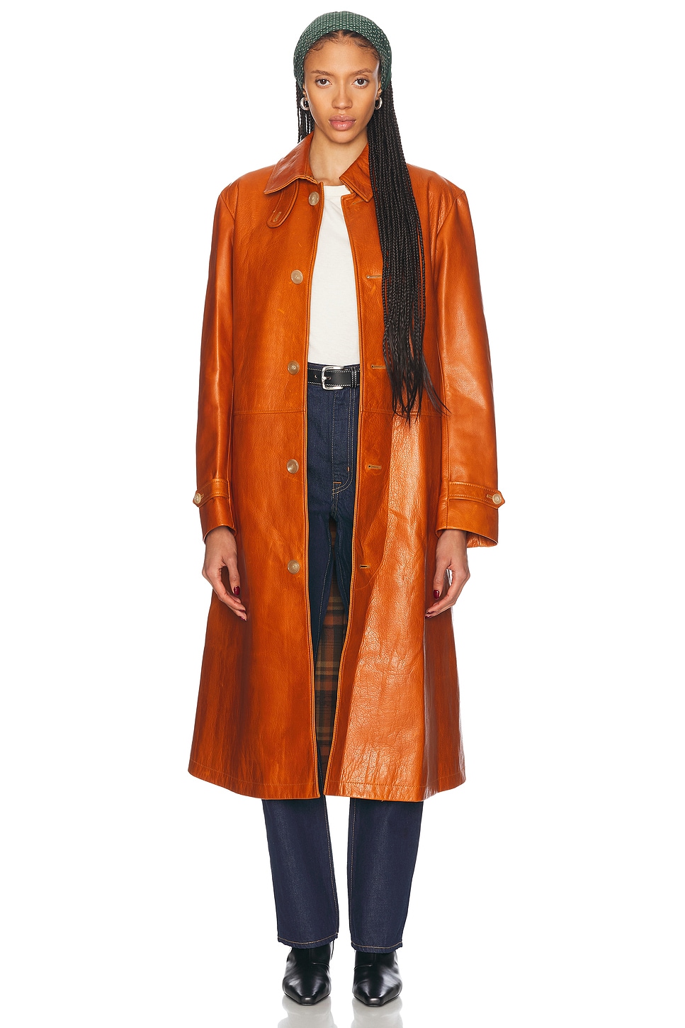 BODE Continental Coat in Whiskey - Cognac.  XXS also in