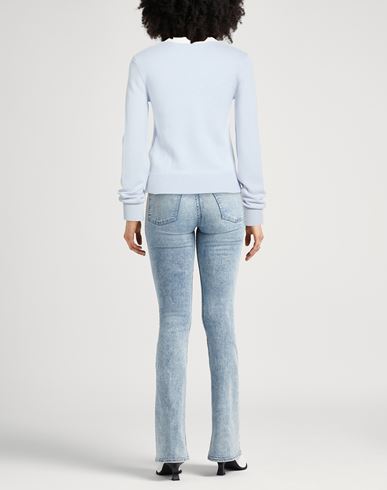 Woman Sweater Sky blue Size 0 Wool, Cashmere