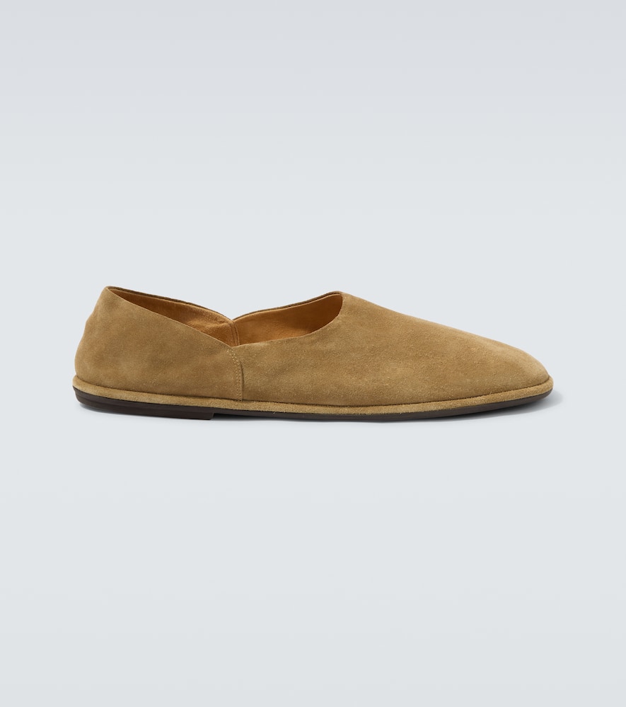 Canal suede loafers
