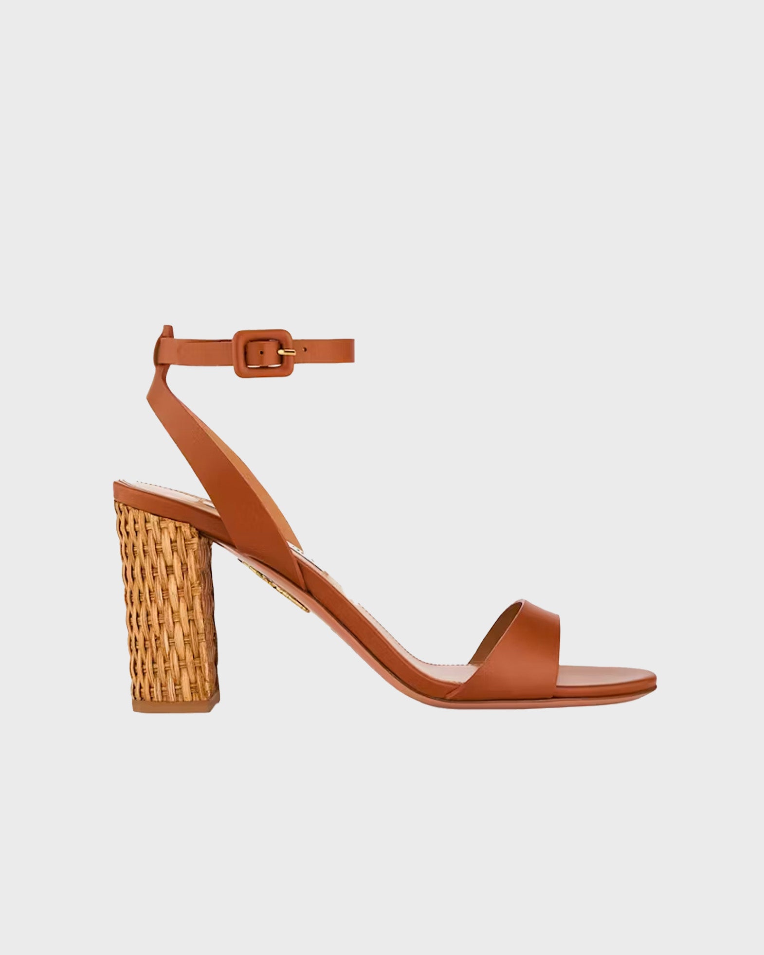 AQUAZZURA Heels Sunseeker Sandal Tobacco EUR