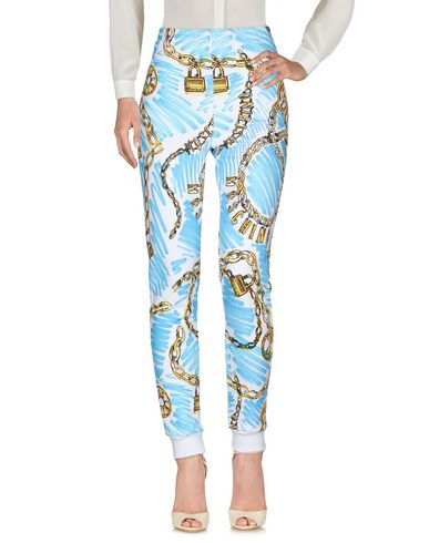 Woman Pants Sky blue Size 4 Cotton