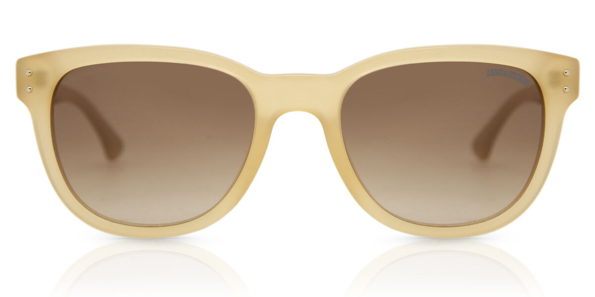 Zadig & Voltaire SZV060 01AG Men's Sunglasses Brown Size 51