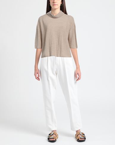 Woman Turtleneck Beige