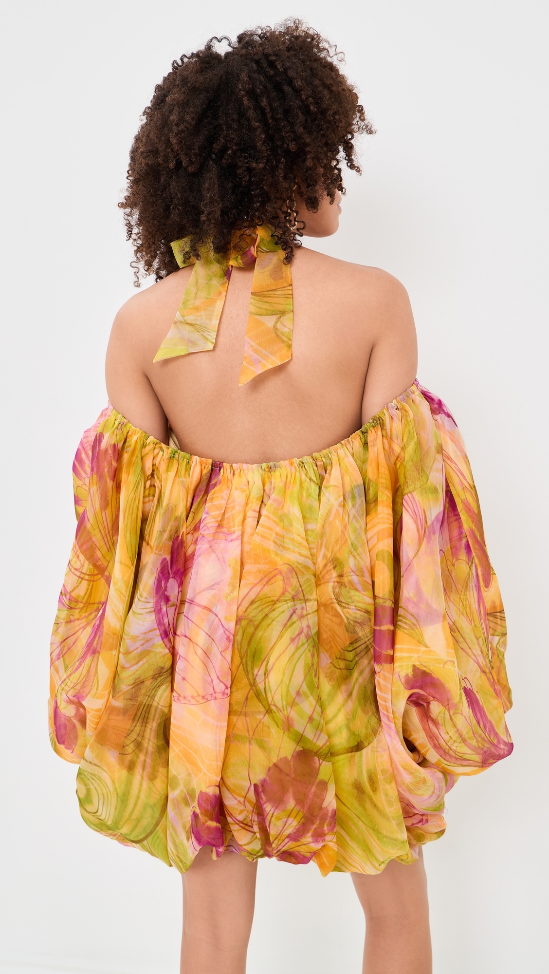 Bayo Bubble Dress Vibra Print
