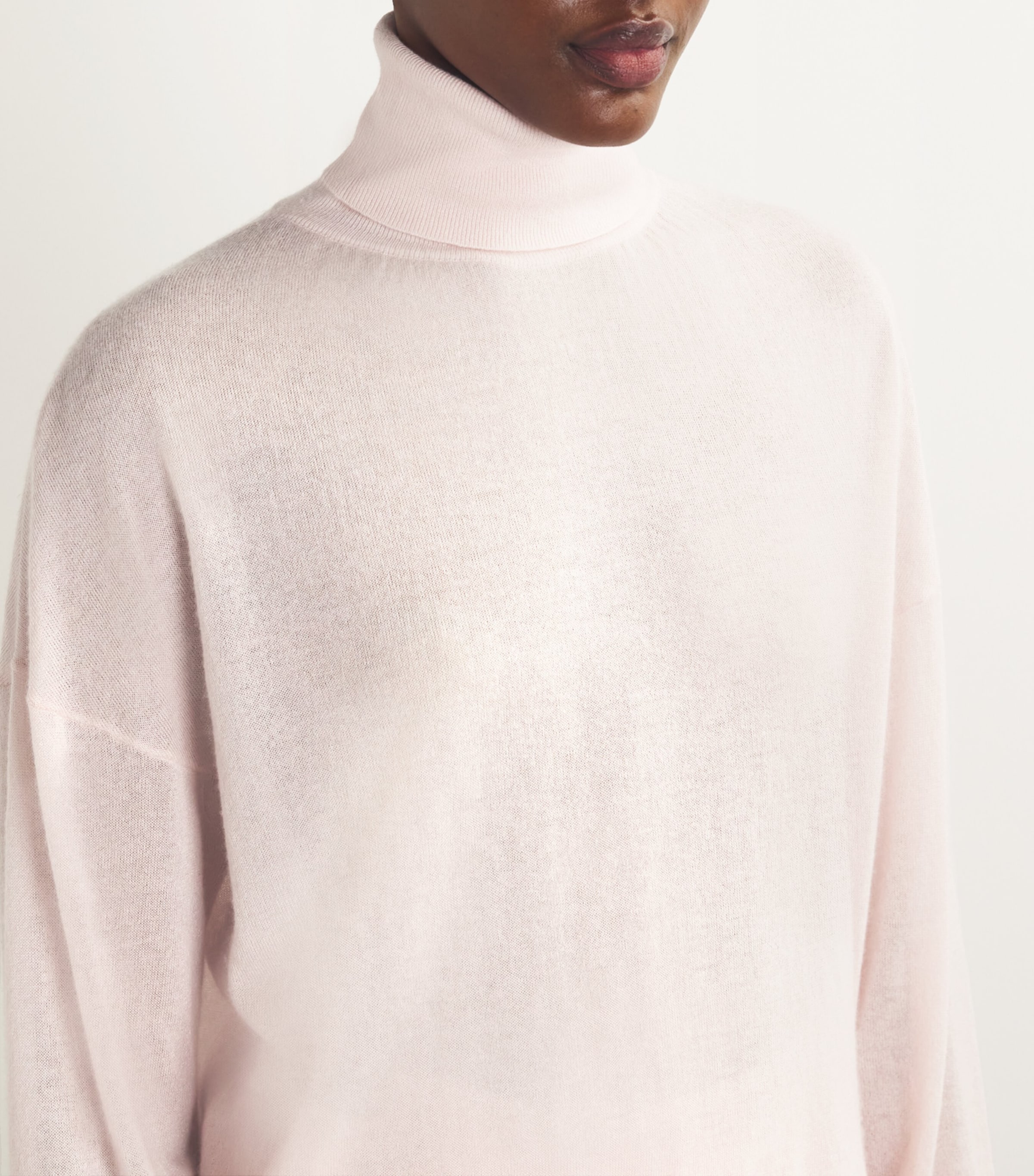 Cashmere-Silk Rollneck Sweater
