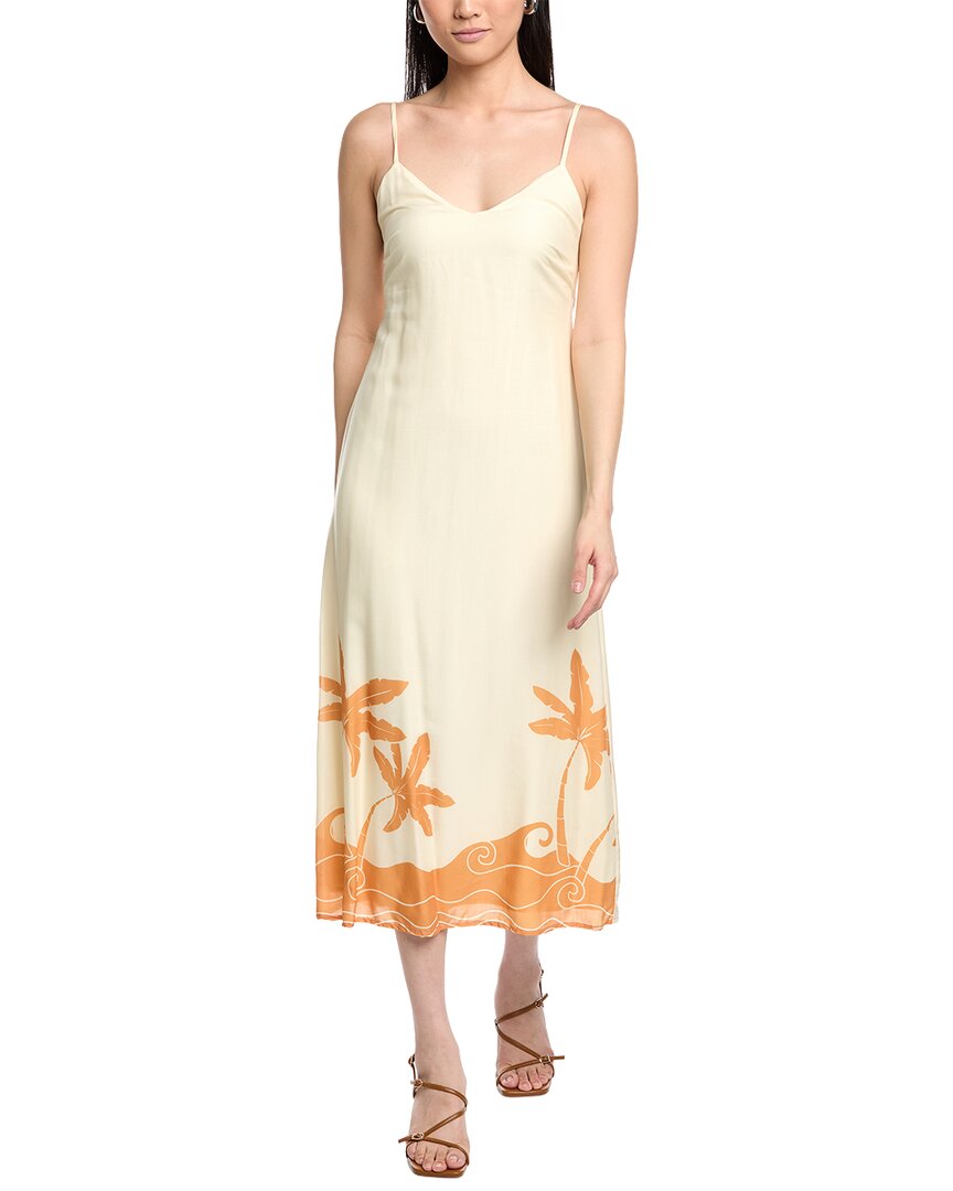 Sefina Linen-Blend Maxi Dress