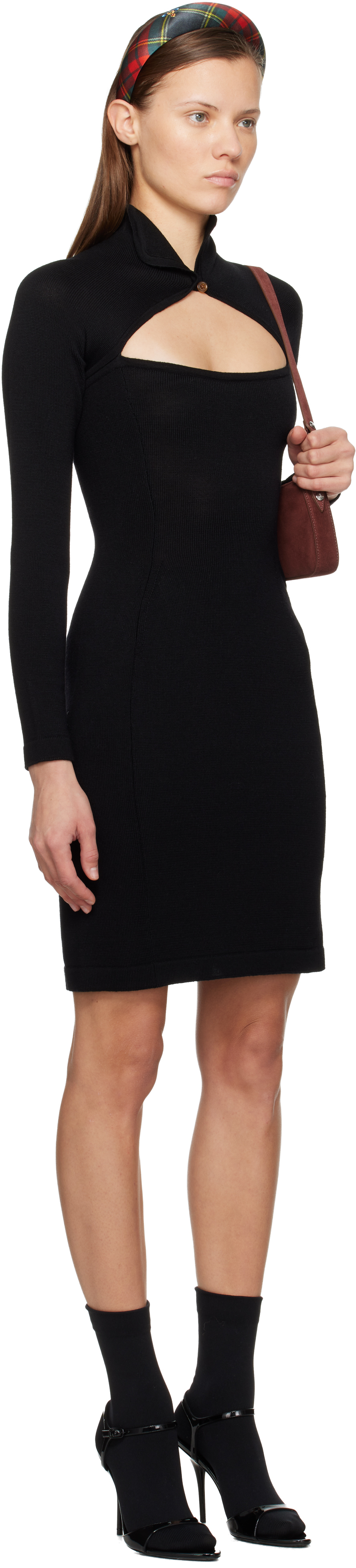 Black Pamela Minidress