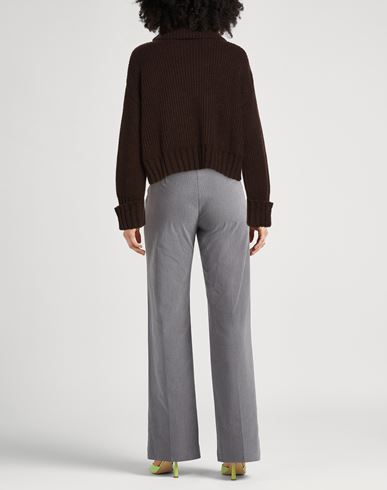 Woman Turtleneck Brown Size 4 Acrylic, Wool, Alpaca wool, Viscose, Polyester