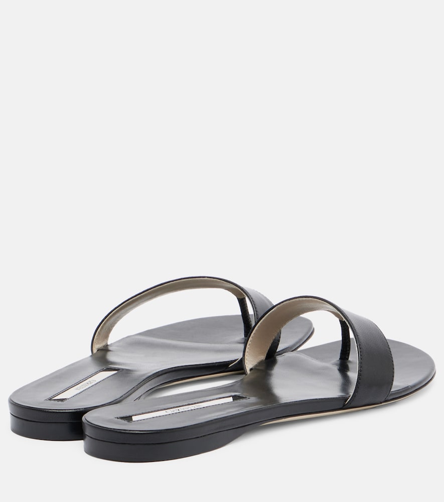 Helix leather thong sandals