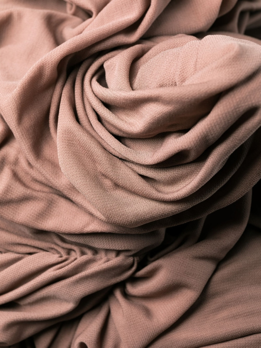 Draped Mini Dress