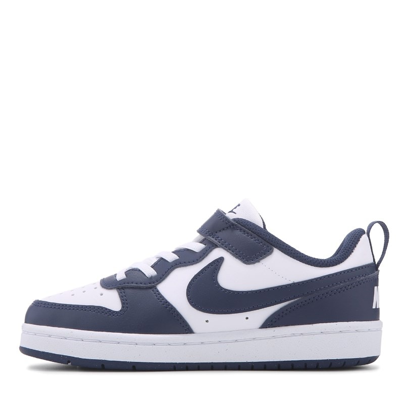 Kids' Court Borough Recraft Low Top Sneaker Little Kid Shoes (Navy/White)