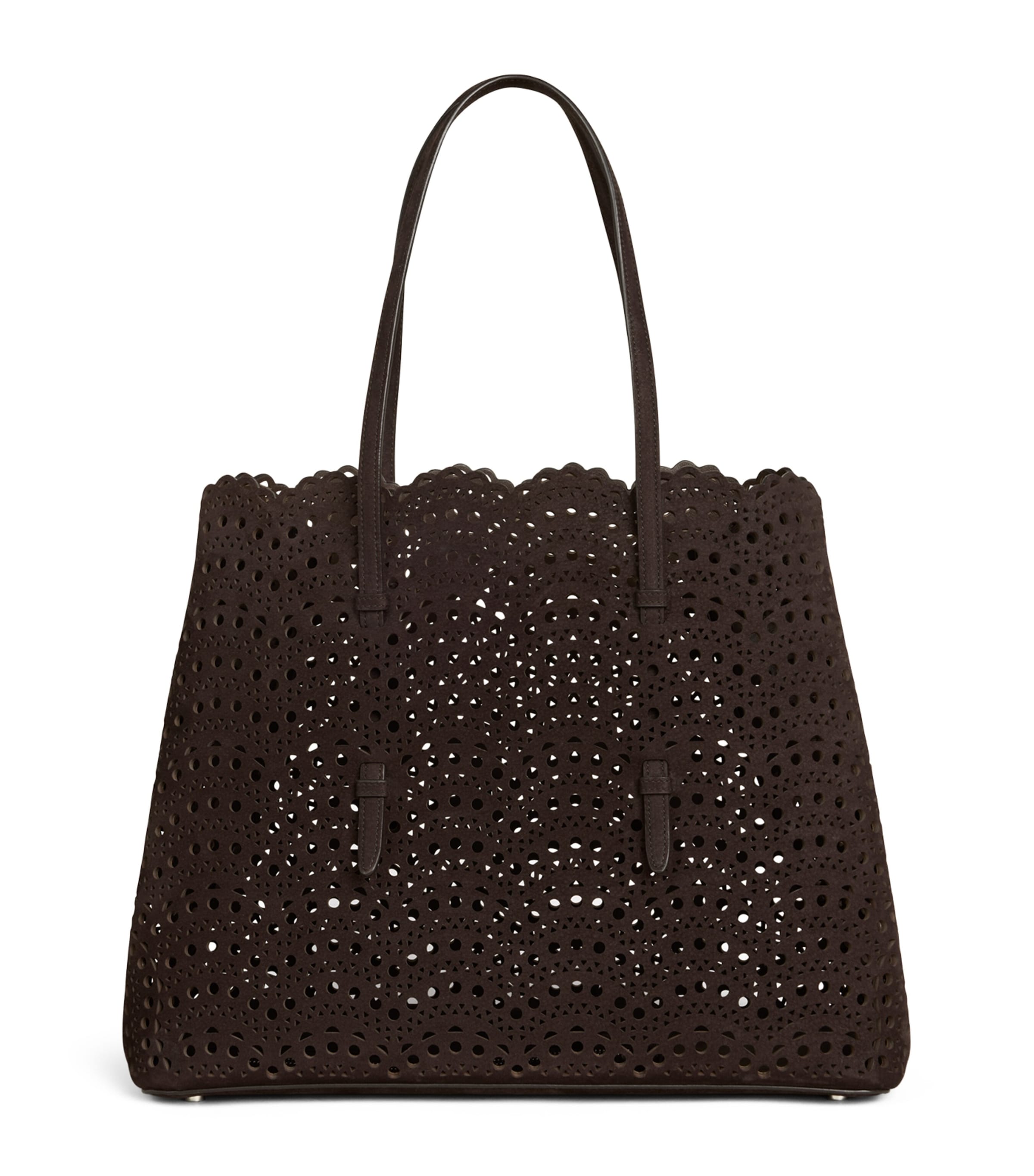 Leather Mina Vienne Top Handle Bag