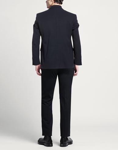 Man Blazer Midnight blue Size 36 Polyester, Virgin Wool, Elastane