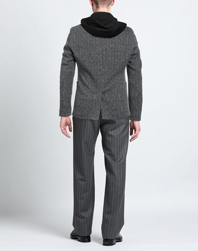 Man Jacket Grey Size 40 Cotton, Acrylic, Wool, Polyamide, Viscose