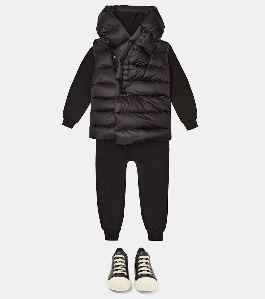 Quilted down vest
