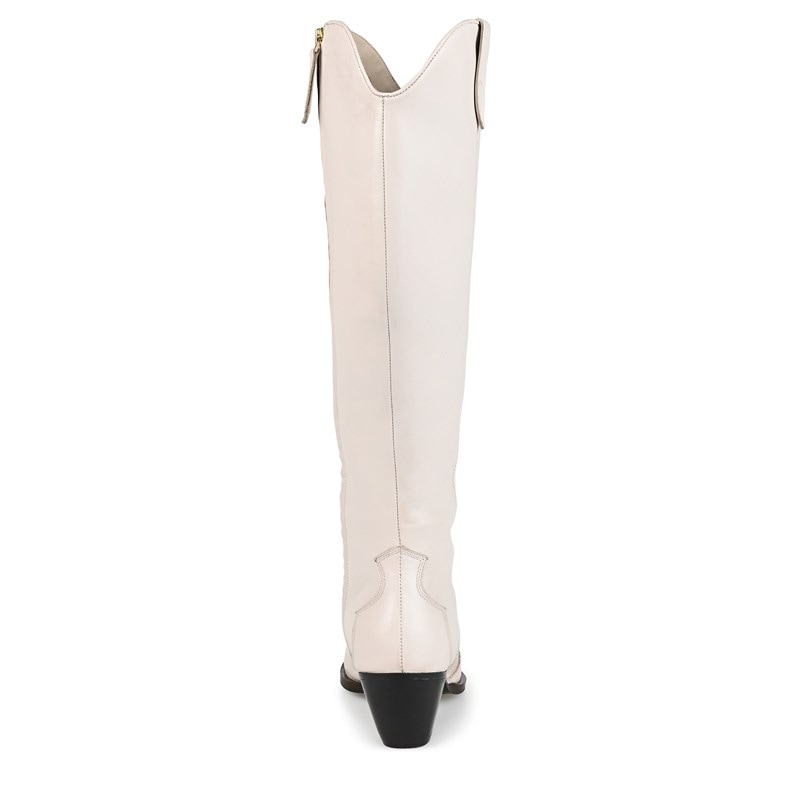 Women's Pryse Wide Calf Knee High Western Boots (Bone Leather)