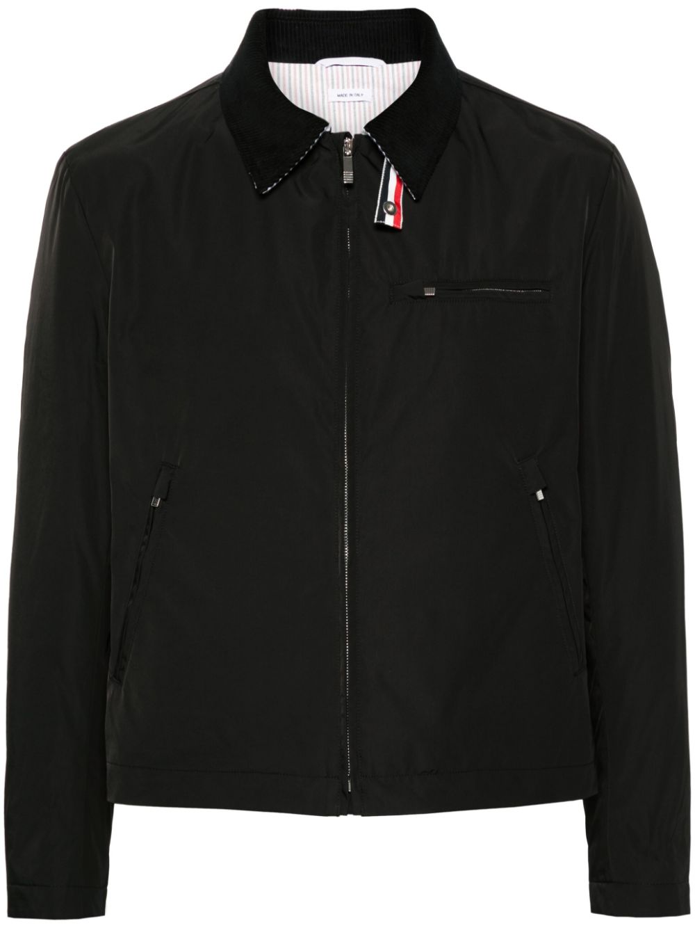 Zip-up padded jacket - Black