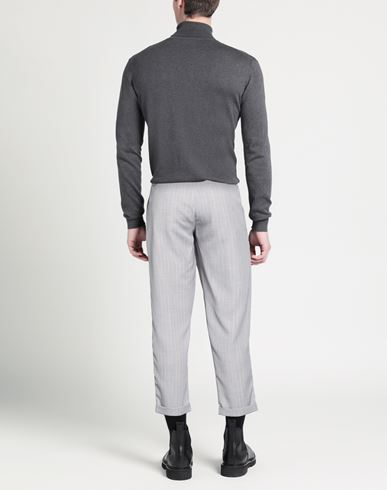 Man Pants Light grey Size 28 Polyester, Viscose