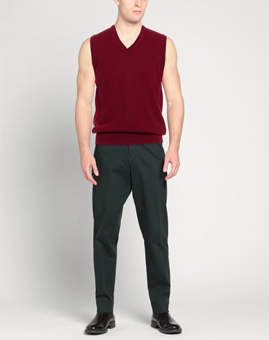 Re_branded Man Sweater Garnet Size XXL Cashmere