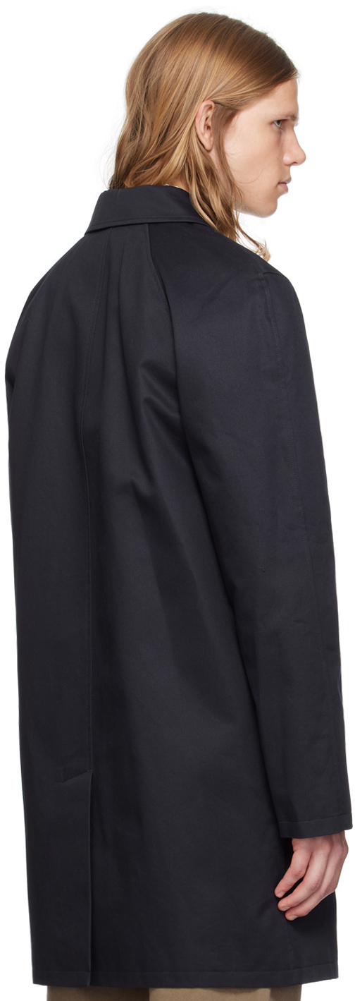 A.P.C. Navy Urban Mac Coat