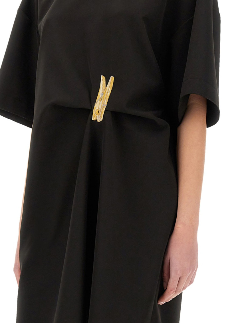 Moschino - embellishment detail urban dress oversize fit