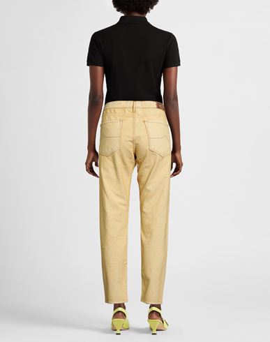 Jacob Cohёn Woman Pants Yellow Size 27 Cotton, Resin, Elastane