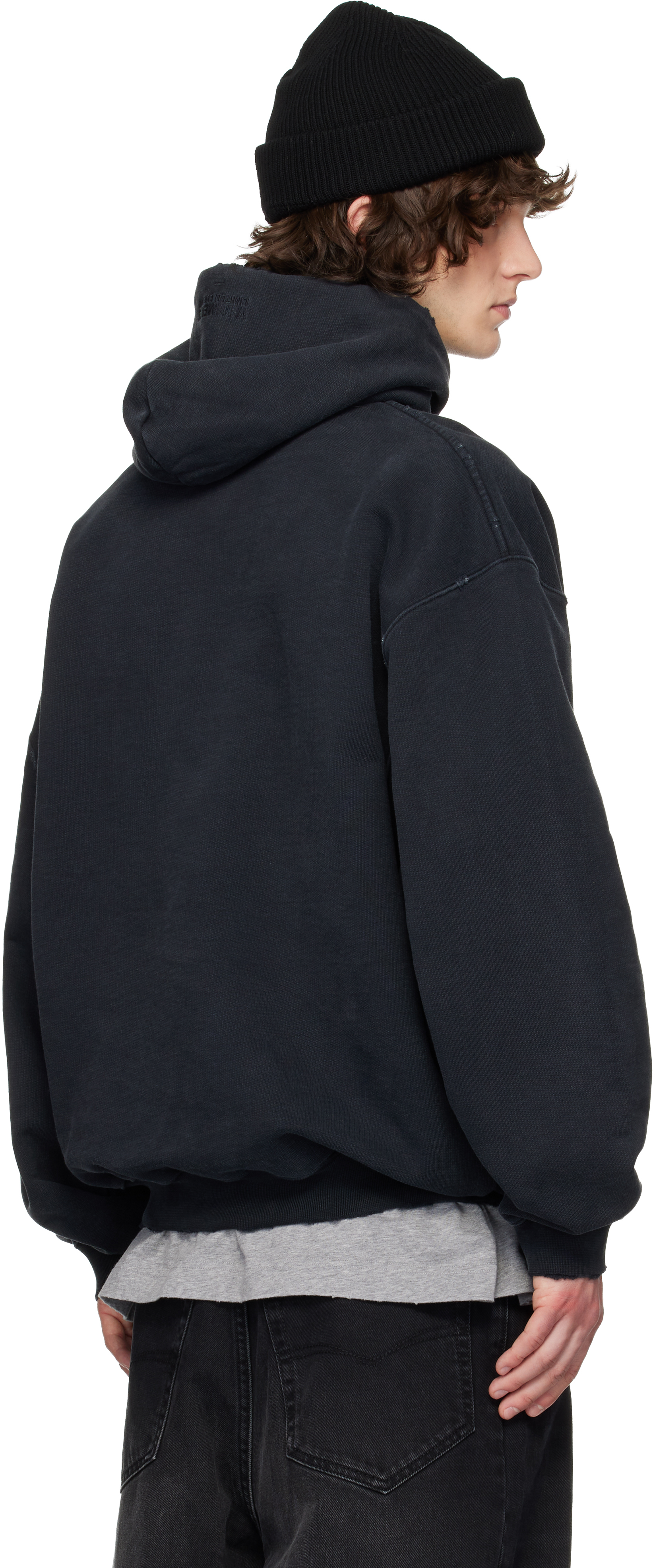 Black Jesus On A Cross Hoodie