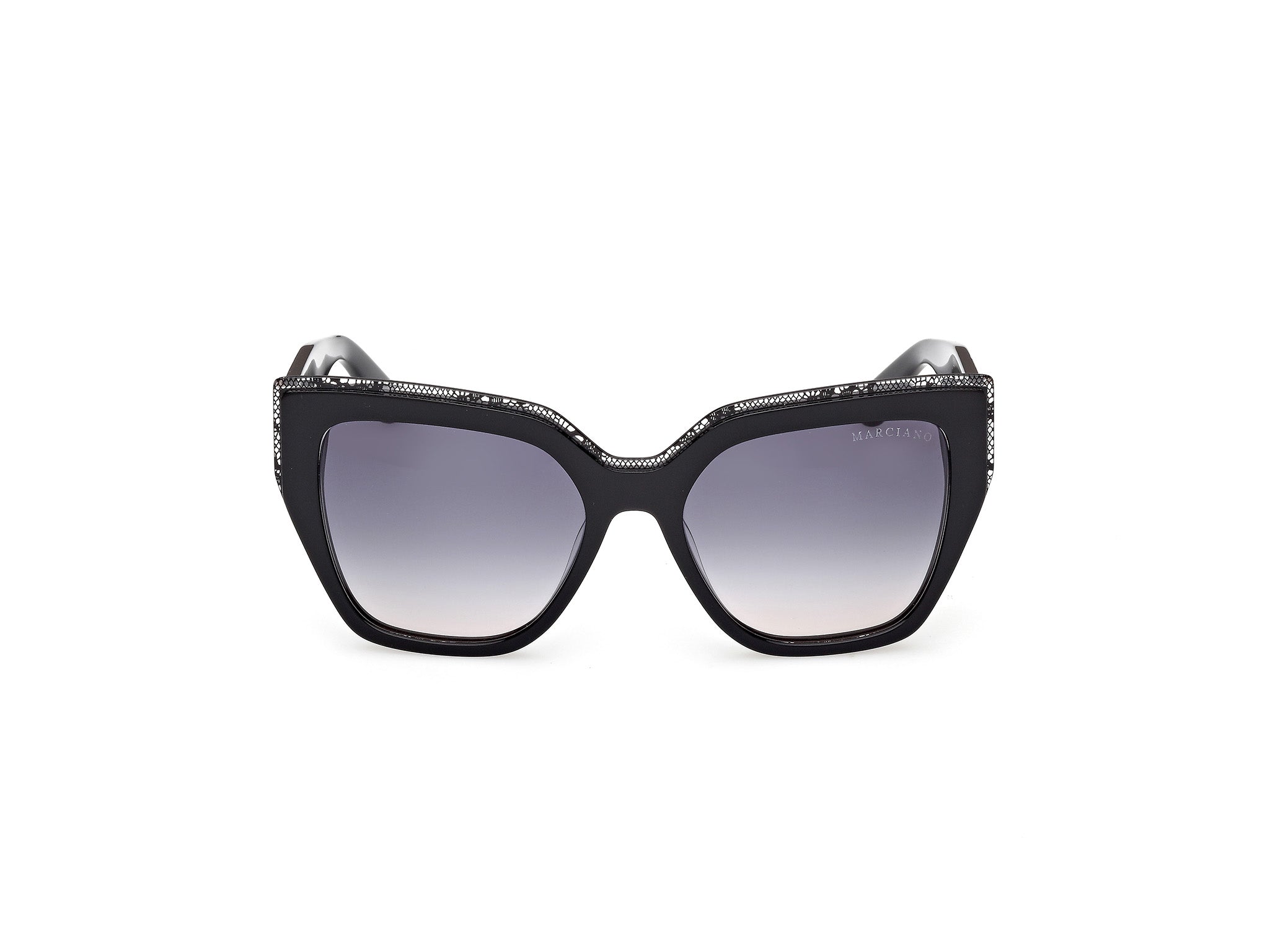 Guess by Marciano Mujer Guess by Marciano GM00029 01B Gafas de sol Acetato Negro Fumar Cuadrada Norma
