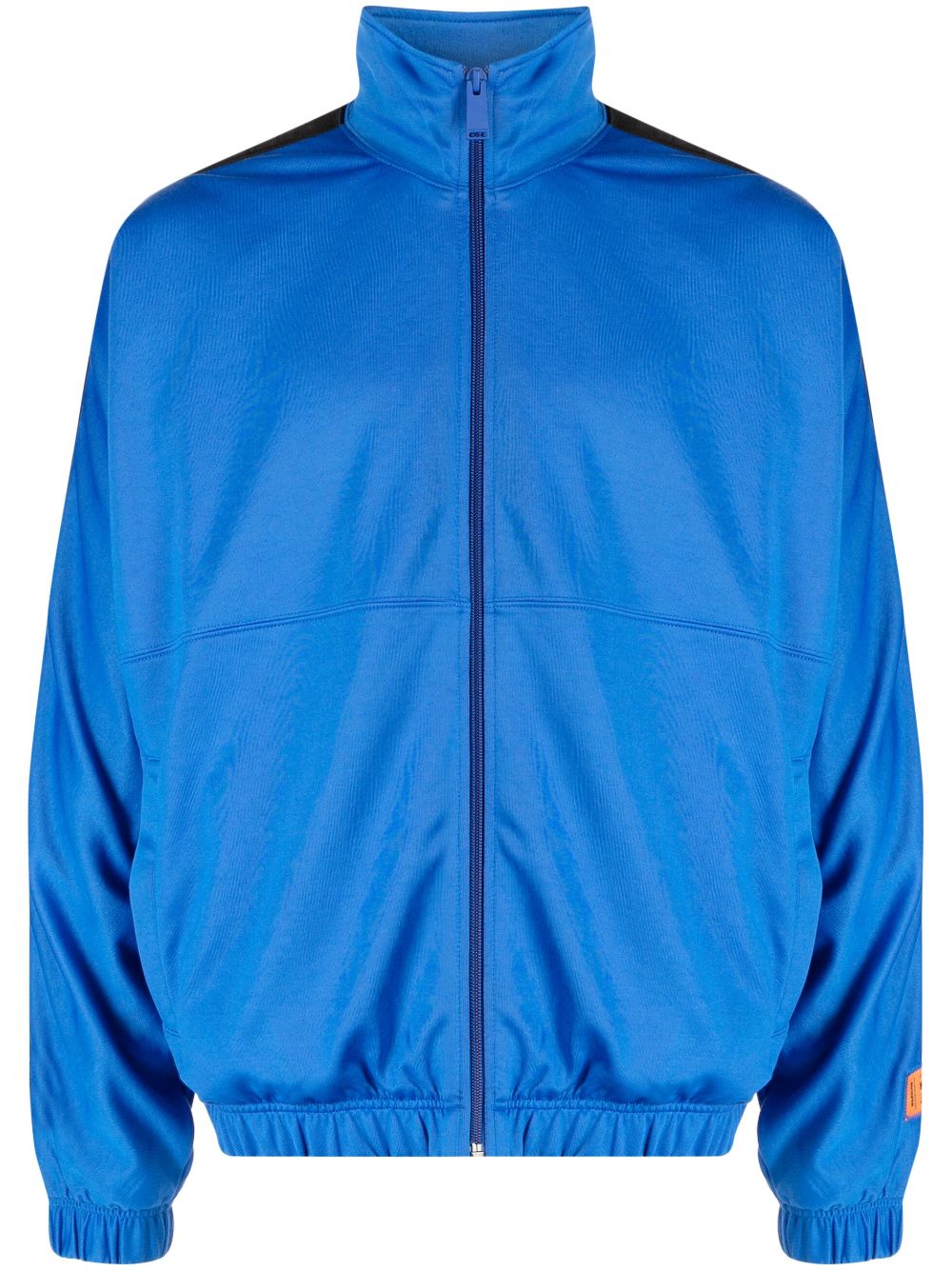Logo-tape track jacket - Blue