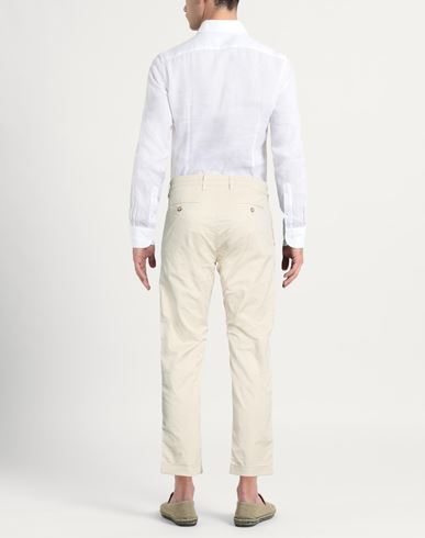 Re_hash Man Pants Beige Size 31 Cotton, Elastane