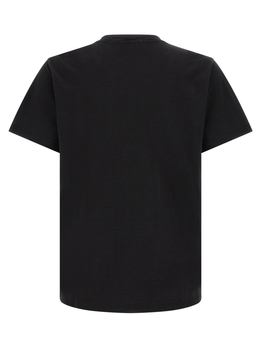 Black Solid Crew Neck T-Shirt