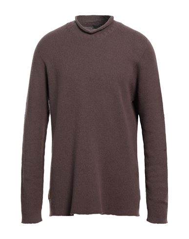 Man Sweater Chocolate brown Size XXL Wool, Polyamide