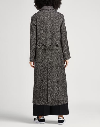 Paltò Woman Coat Black Size 6 Wool, Acrylic, Polyester, Polyamide