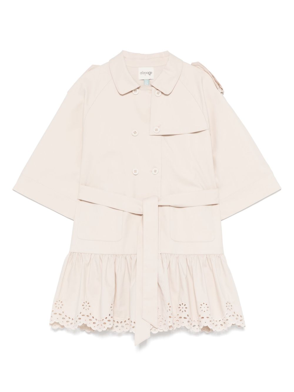 Alapage cotton-blend dress - Neutrals