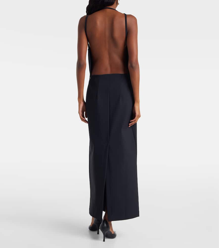 Róhe Crêpe maxi dress