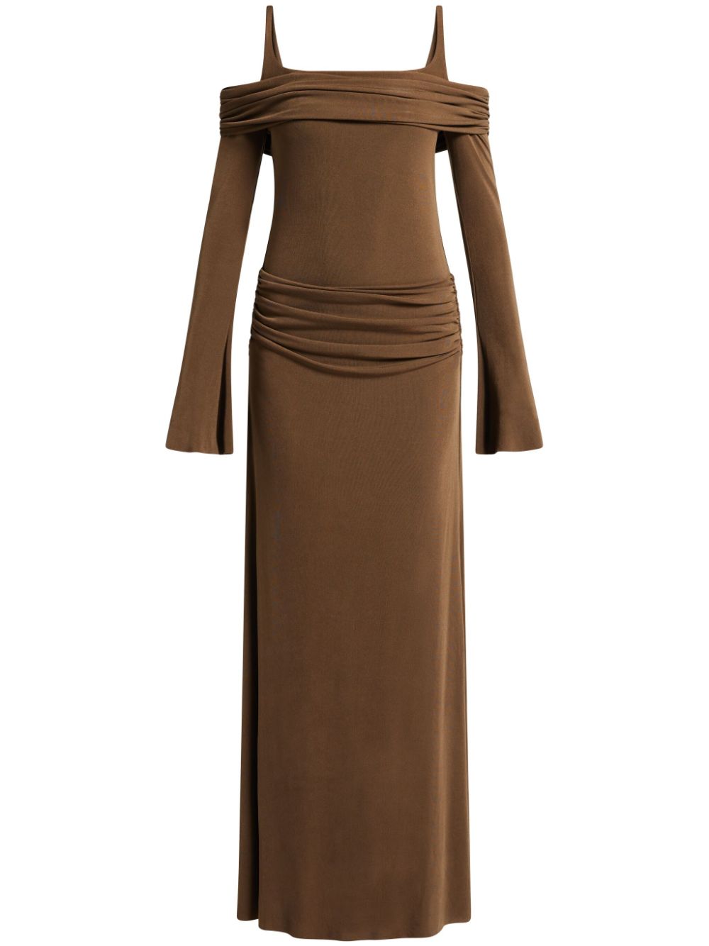 Rosa maxi dress - Brown