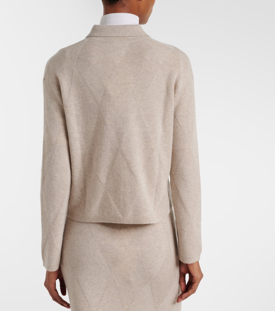 Mxpbombo argyle cashmere cardigan