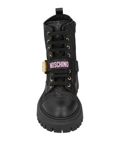 Kid Girl Ankle boots Black Size 2Y Leather, Textile fibers