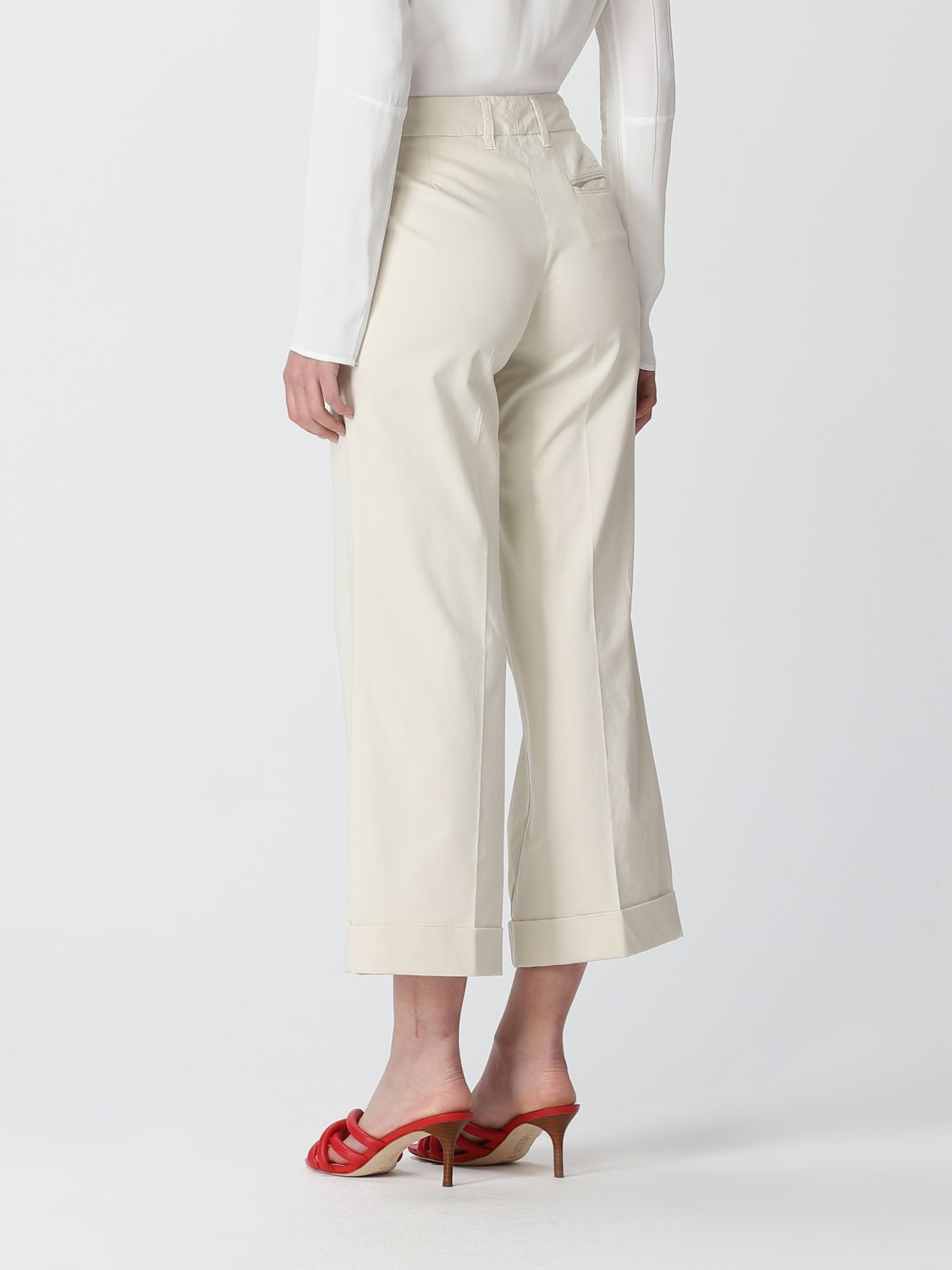Pants Woman color Butter