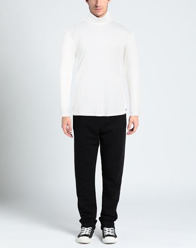 Takeshy Kurosawa Man Turtleneck White Size XXL Polyester, Viscose