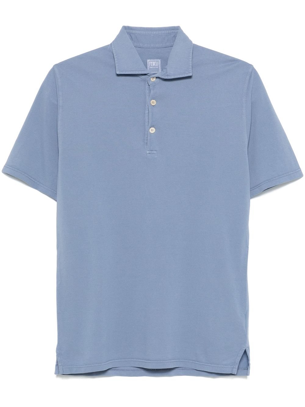 Piqué polo shirt - Grey