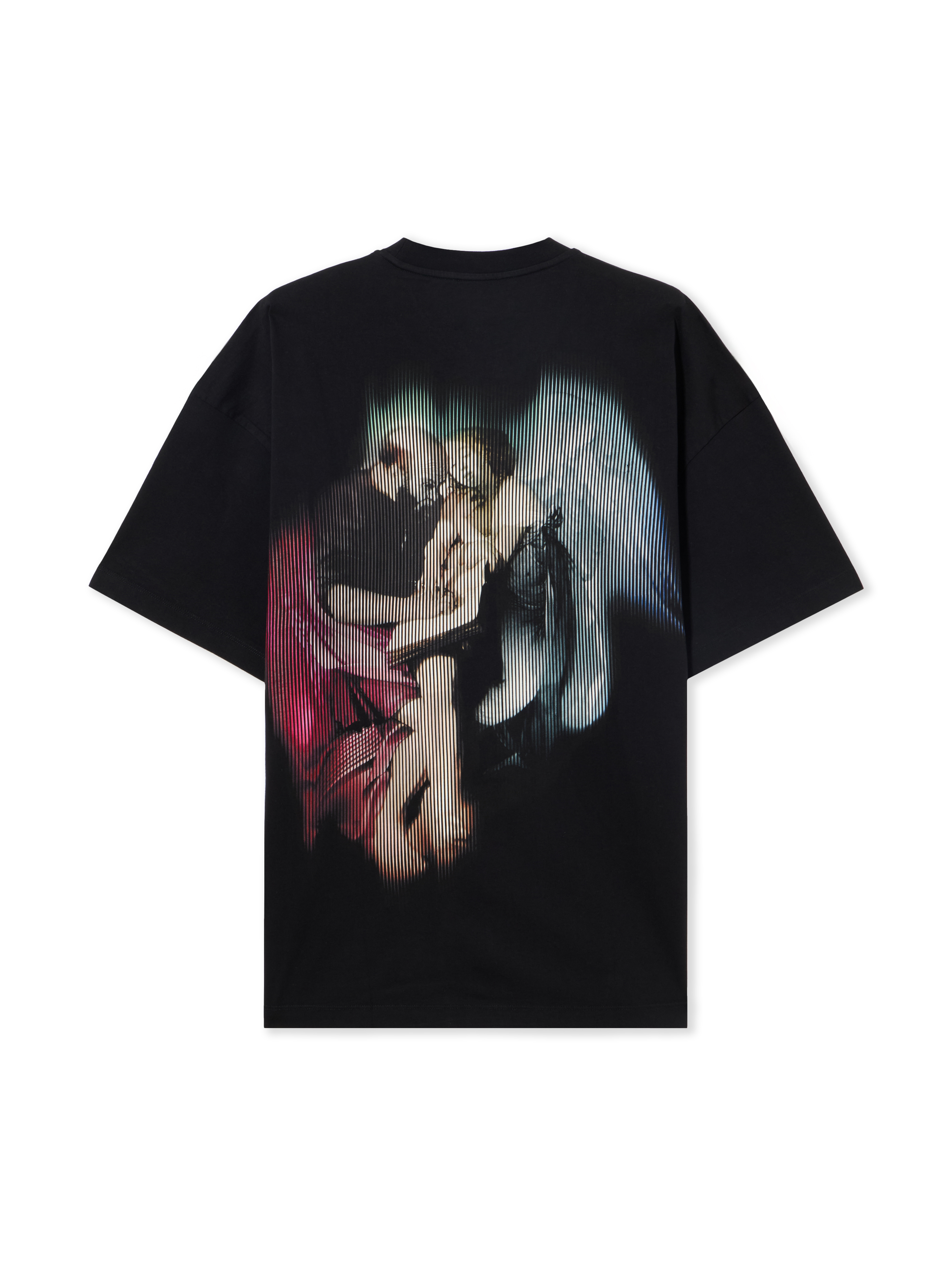 Col S.matthew Over  T-shirt - Male T-shirts Black