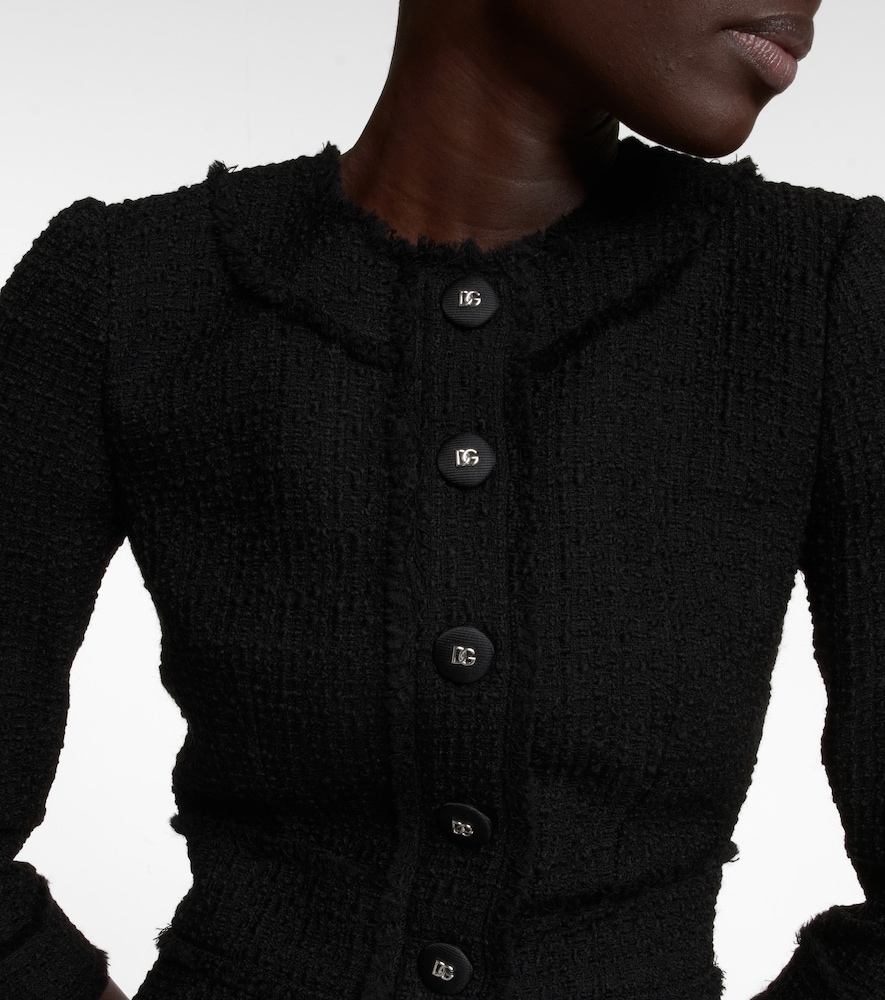 Dolce & Gabbana Wool-blend minidress