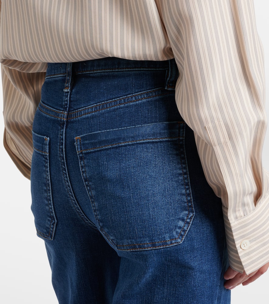 Le Slim Palazzo wide-leg jeans