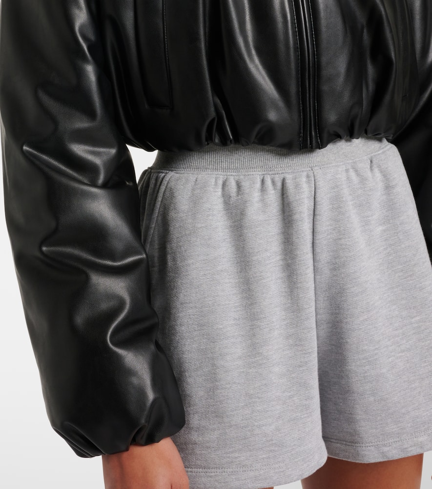 Alo Yoga Premier faux leather bomber jacket