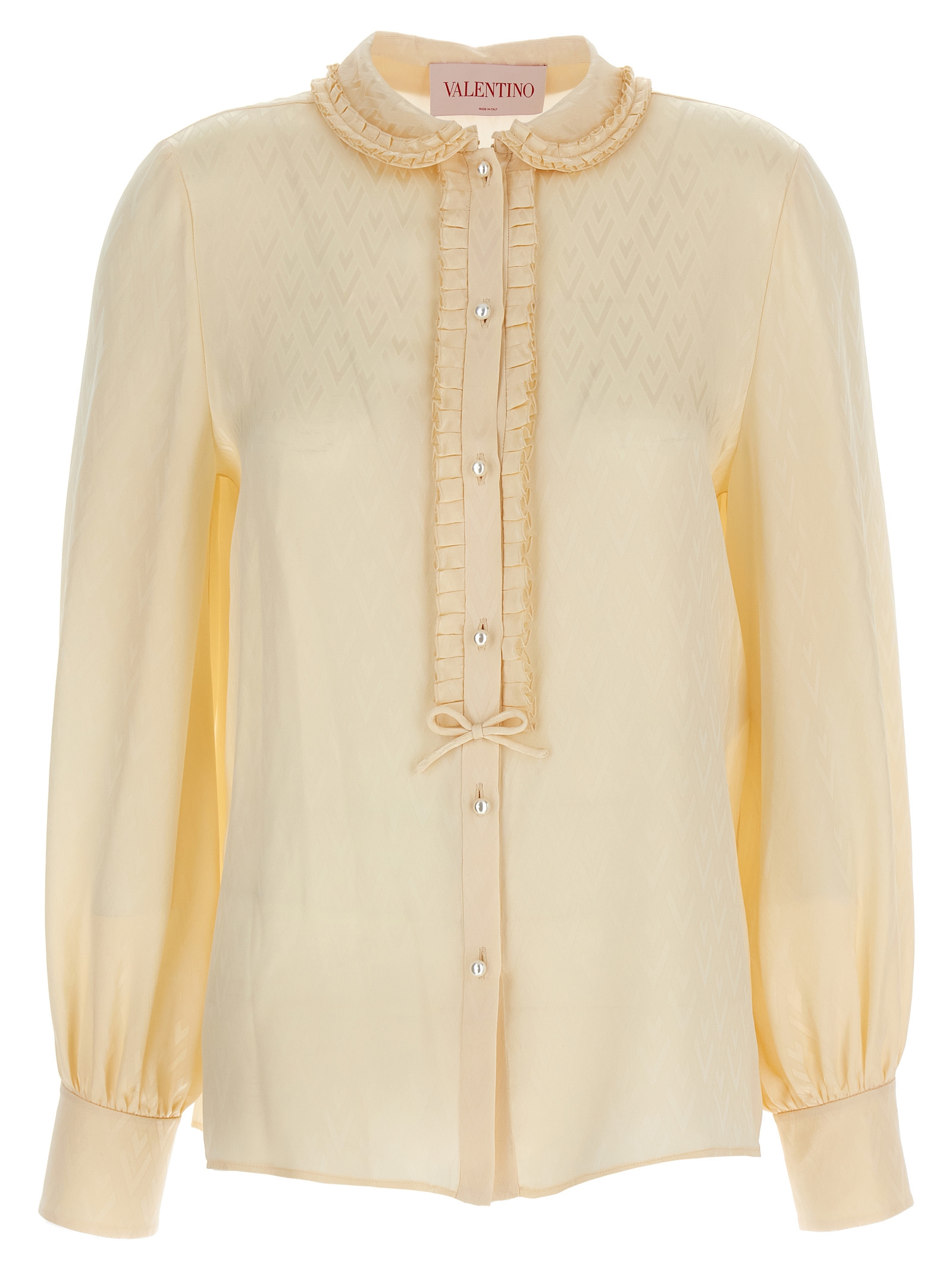 Valentino Garavani - Toute La V Shirt And Blouse Beige