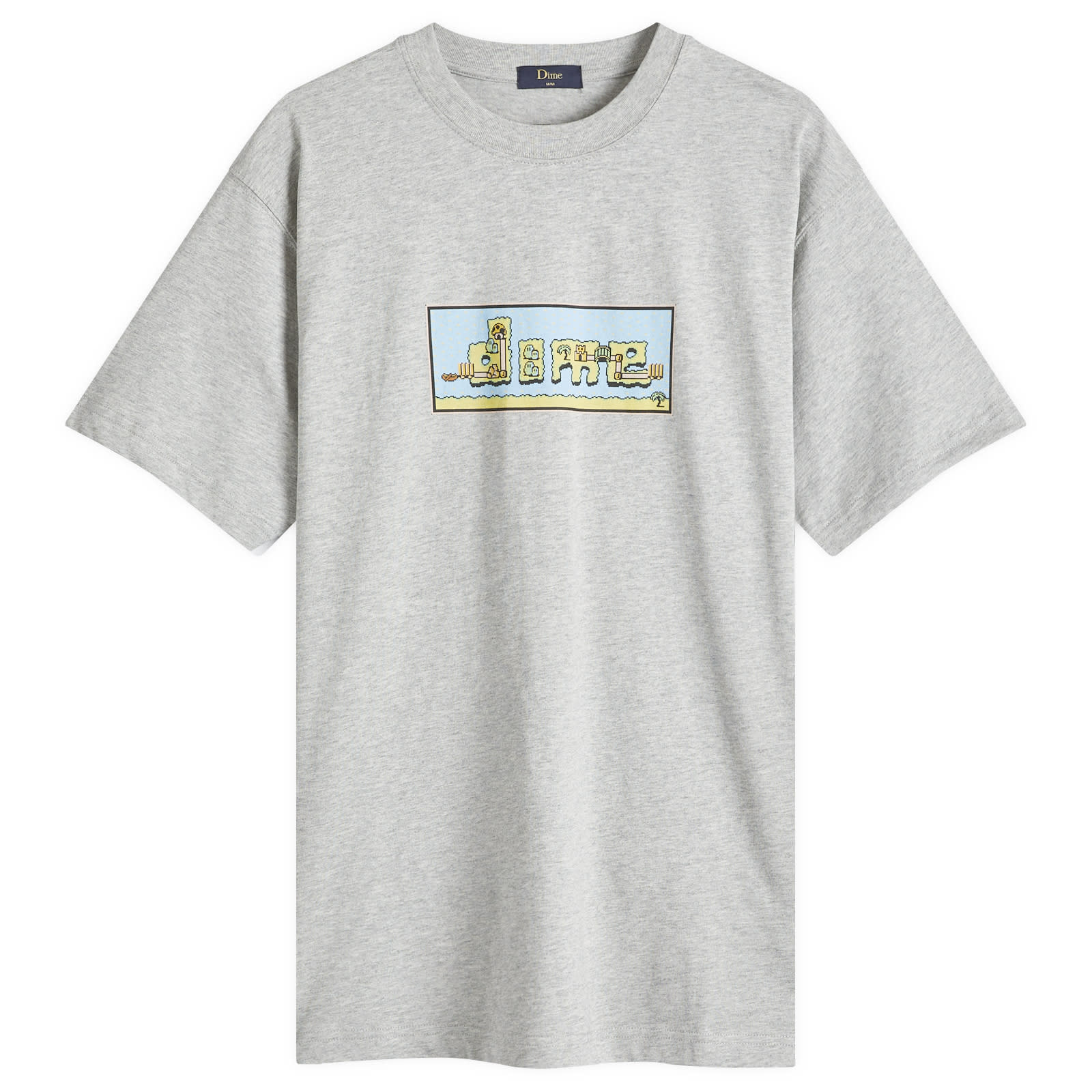 Men's World T-Shirt in Heather Gray