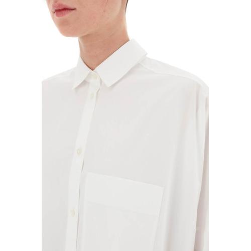 A-line shirt dress - 100 - OPTIC WHITE